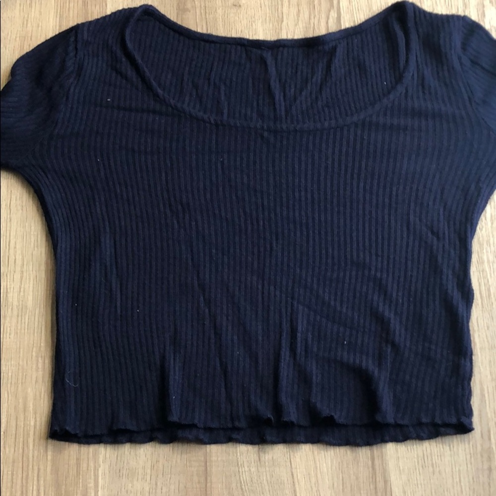Dark blue long sleeve shirt